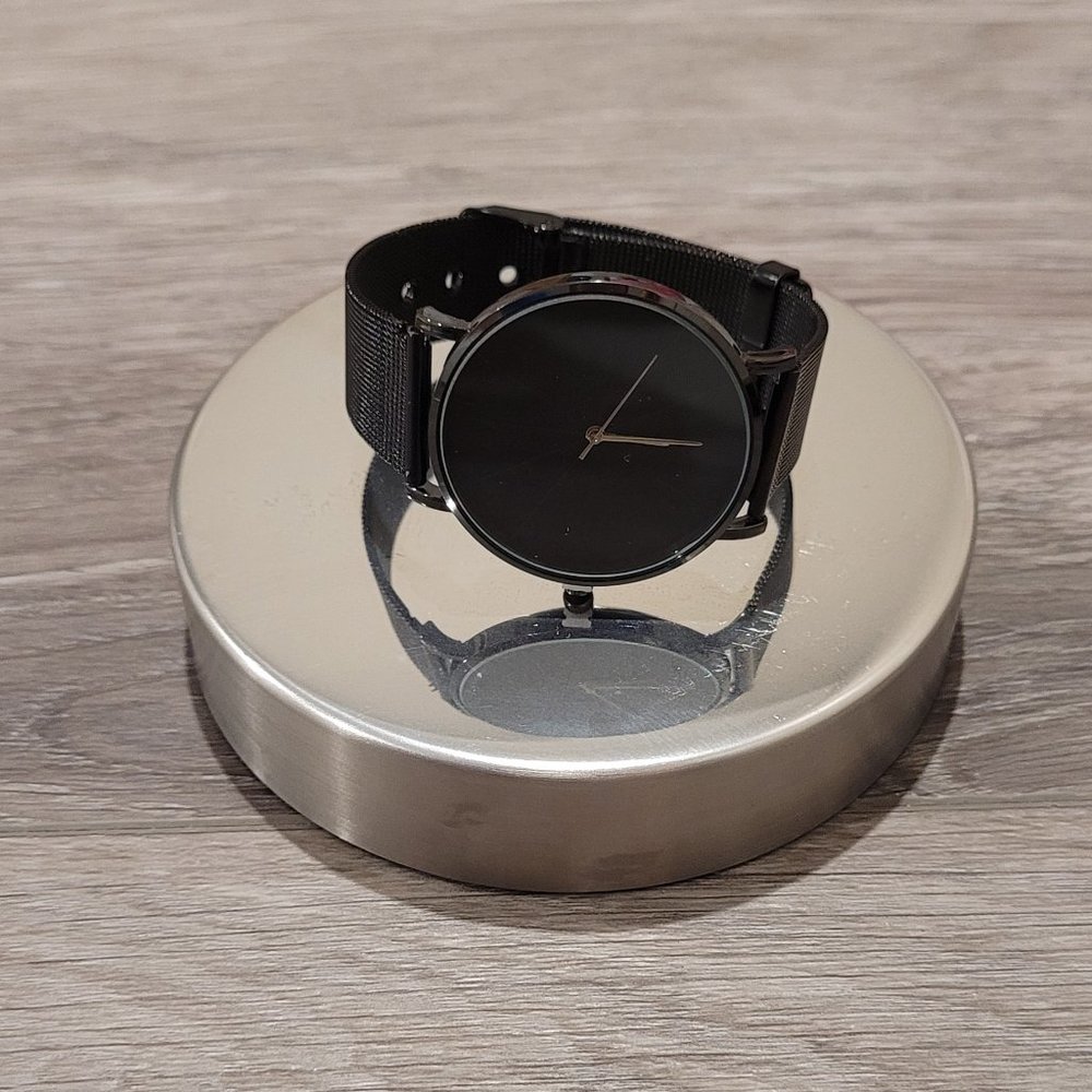 Black/gunmetal Metal New Watch